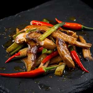 Smoked Pork Belly W/ Leeks