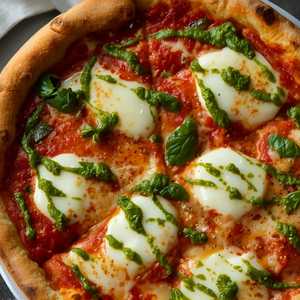 Medium - Deep Dish Margherita