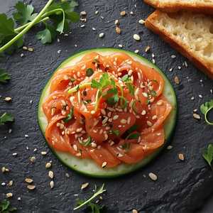 Sesame Salmon Tartare