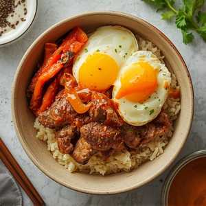 Korean Breakfast Protein Bowl