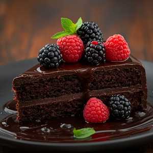 Chocolate Malt Cake