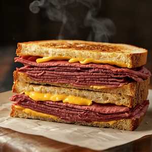 Hot Corned Beef Sandwich