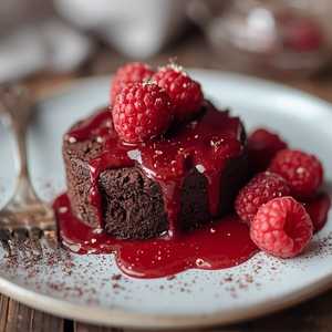 Heavenly Guiltless Chocolate Decadence Cake