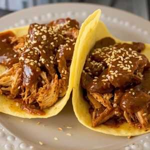 Enchiladas Con Mole Poblano