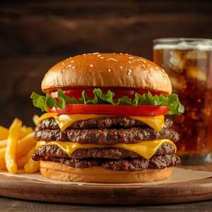 #3 Triple Meat Whataburger® Whatameal®
