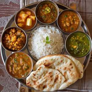 Vegetarian Lunch Combo