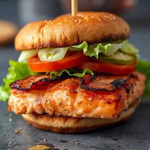 Grilled Salmon BLT