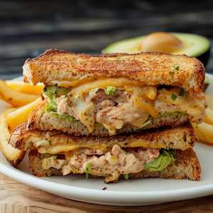 Tuna Avocado Melt Sandwich