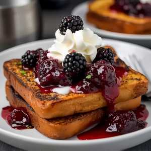 Vegan Creme Brulee French Toast