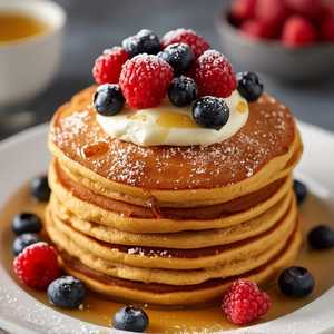 Apple Spiced Pancakes