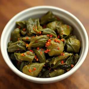 Spicy Braised Greens