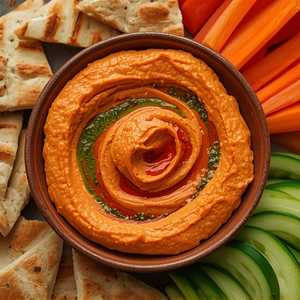 Red Pepper Hummus