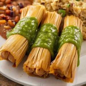 Homemade Pork Tamales
