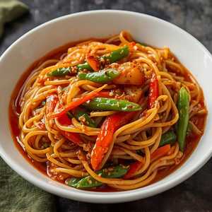 Szechuan Noodles (Vegetarian)