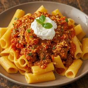 Rigatoni Bolognese