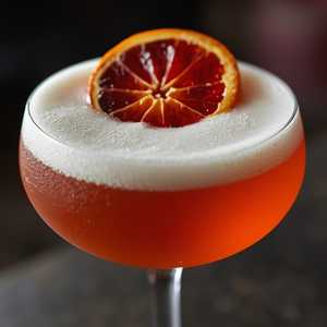 Blood Orange Pisco Sour