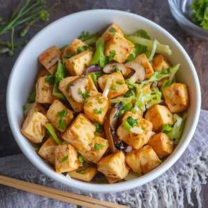 Green Peppercorn Hot Sauce Tofu