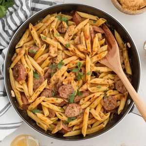 Sausage & Chicken Cajun Pasta