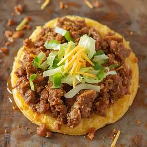Beef Tostada
