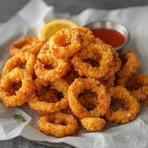 Pan Fried Calamari