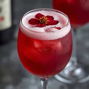 Hibiscus Sour Non-Alcoholic