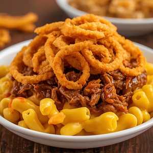 BBQ Pulled Pork Mac & Cheese