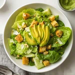 Avocado Caesar Salad