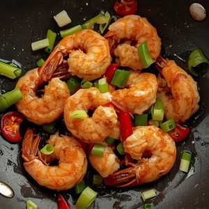 Salt And Pepper Shell On Shrimp 椒盐有头虾