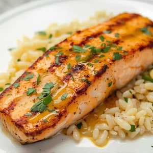 Grilled Salmon Creole