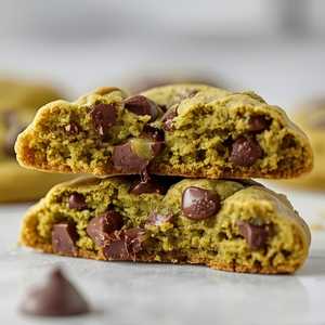 Matcha Chocolate Chip Cookie