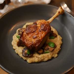 Duck Leg Confit Risotto