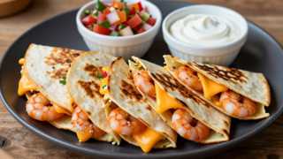 Grilled Shrimp Quesadilla