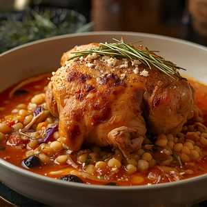 Wood Oven Roasted Springer Mountain Chicken