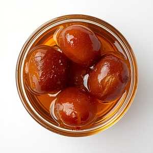 Steamed chestnuts in syrup