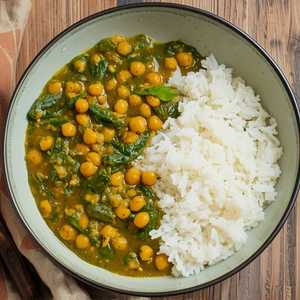Regular Saag Chana