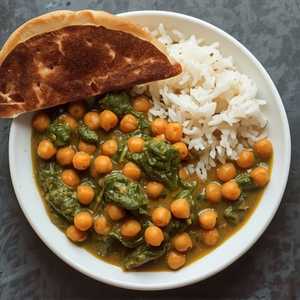 Texas Saag Chana
