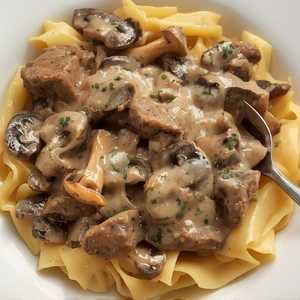 Beef Stroganoff