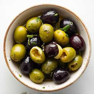 Olives in Mediterranean Marinade