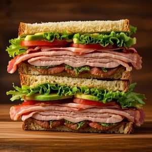Stacked Turkey Club