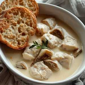 Herring In Wine Or Cream Sauce