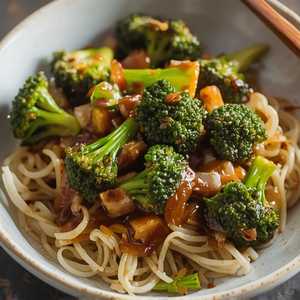 Flat Noodle Stir Fry / Pad Si-ew