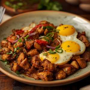 Machaca con Huevos