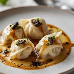 TRUFFLE DUMPLINGS