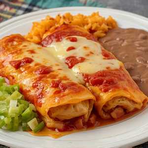 No. 10 Two Chicken Enchiladas
