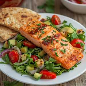 Large Salmon Salad