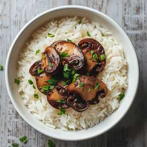 Portobello & Basmati Rice