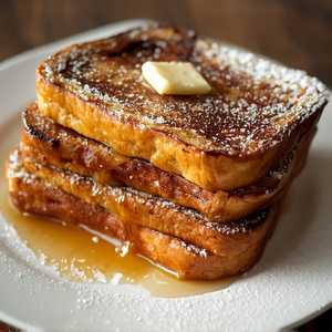 Golden Brown Fresh Toast