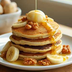 Banana Souffle Pancake
