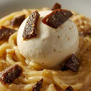 Special Truffle Carbonara Con Burrata