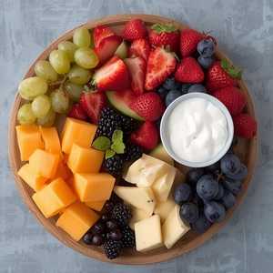 Fresh Fruit & Cheese Plate